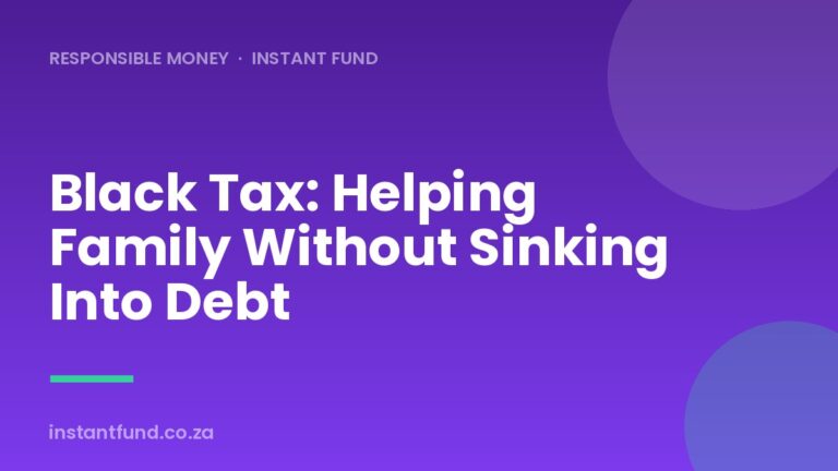 Black Tax: How to Support Family Without Sinking Into Debt