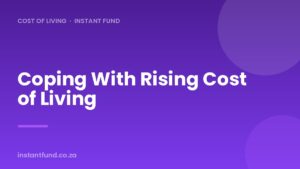 Coping With Rising Cost of Living