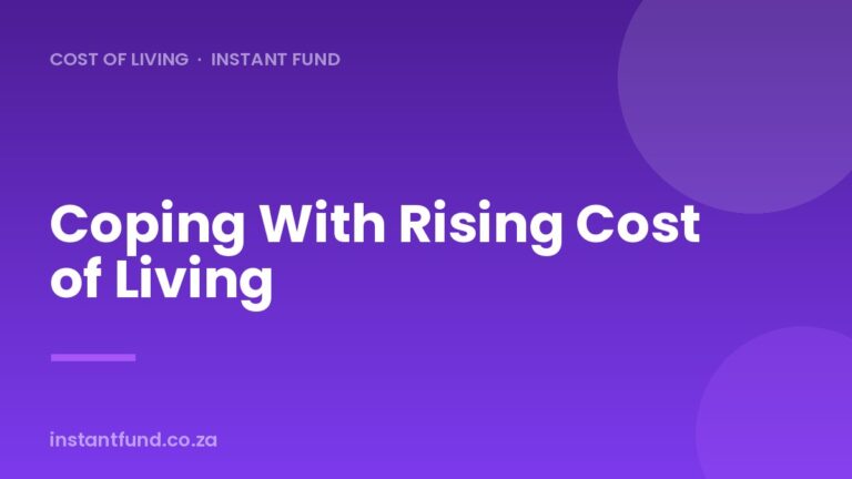 Coping With South Africa’s Rising Cost of Living in 2026