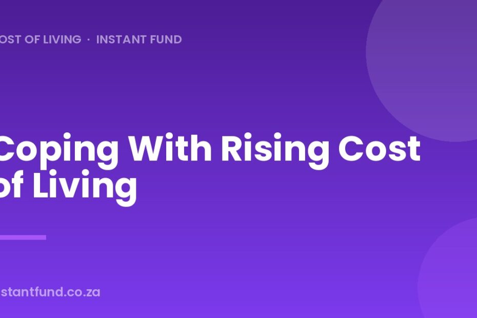Coping With Rising Cost of Living