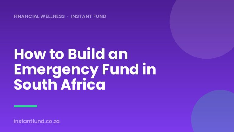 How to Build an Emergency Fund in South Africa