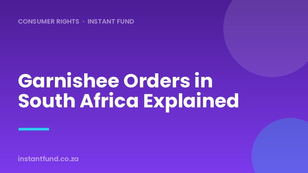 Garnishee Orders in South Africa: How They Work and Your Rights