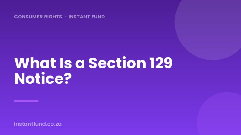 What Is a Section 129 Notice? Your Rights Under the NCA