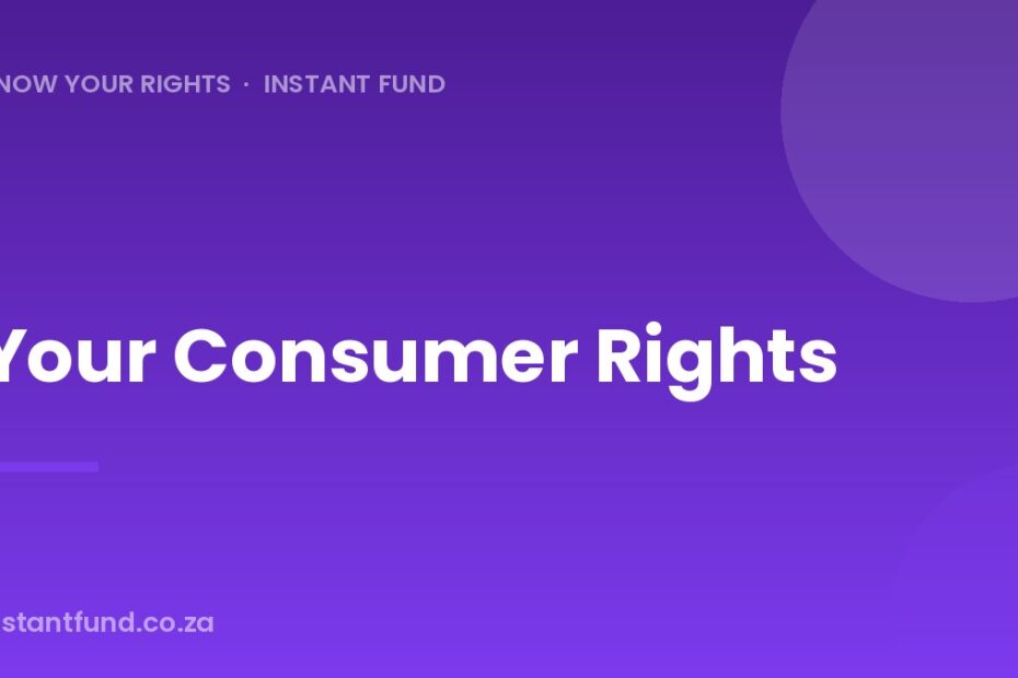 Your Consumer Rights