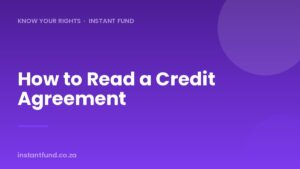 How to Read a Credit Agreement