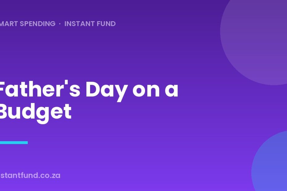 Father's Day on a Budget