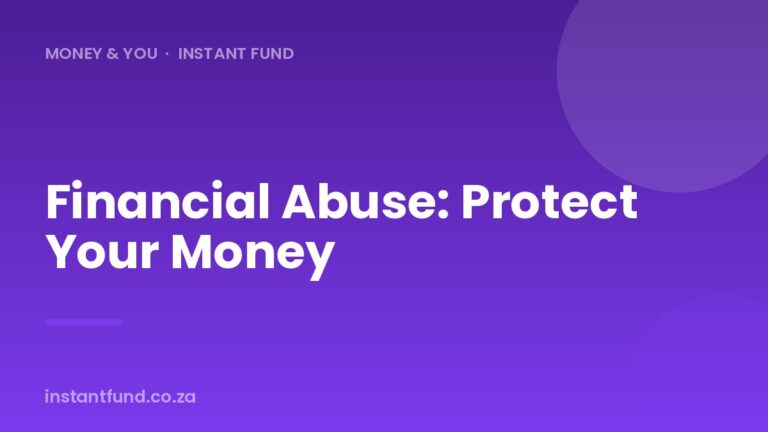 Financial Abuse: How to Recognise It and Protect Your Money