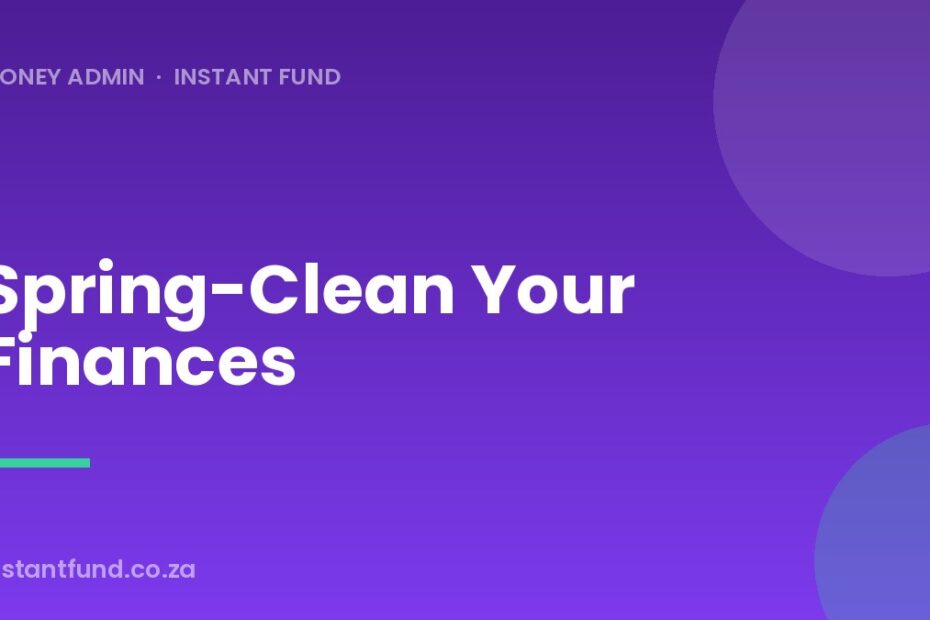 Spring-Clean Your Finances