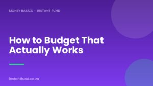 How to Budget That Actually Works