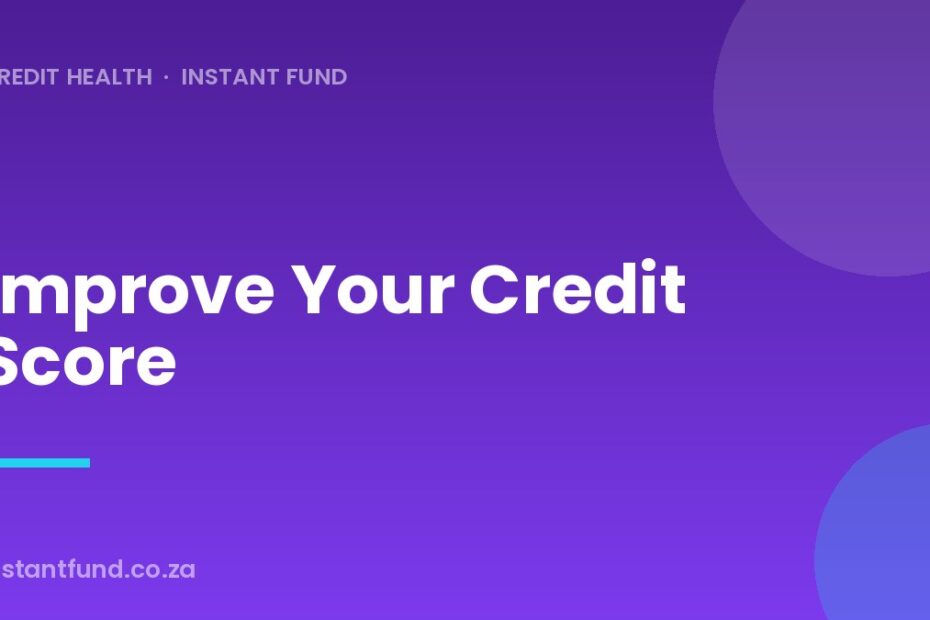 Improve Your Credit Score