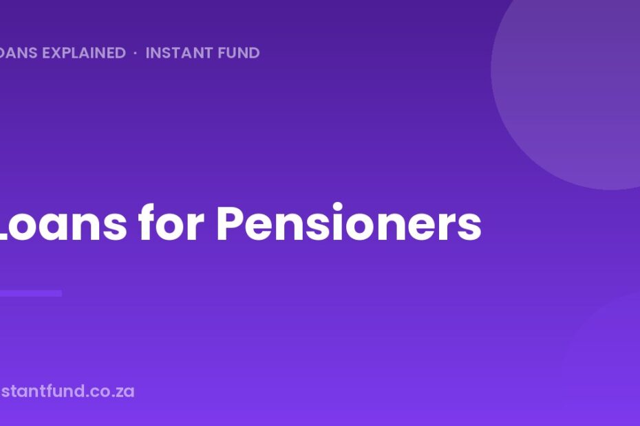 Loans for Pensioners
