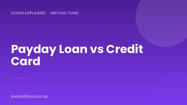 Payday Loans vs Credit Cards: Which Should You Use?