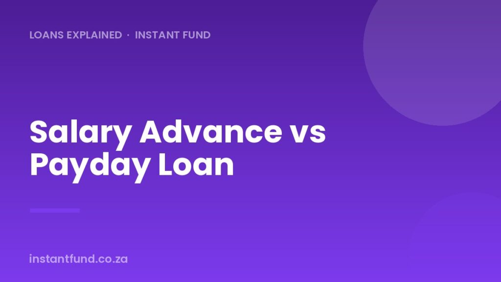 Salary Advance vs Payday Loan: Which Is Cheaper?