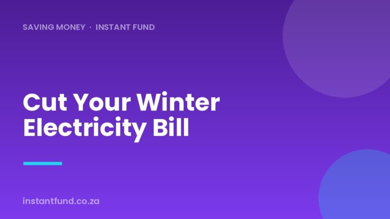 How to Save Electricity and Cut Your Winter Bill