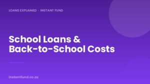 School Loans & Back-to-School Costs