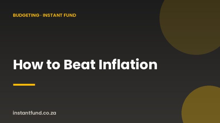 How to Beat Inflation in South Africa: Practical Strategies