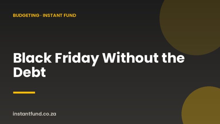 How to Do Black Friday Without Going Into Debt