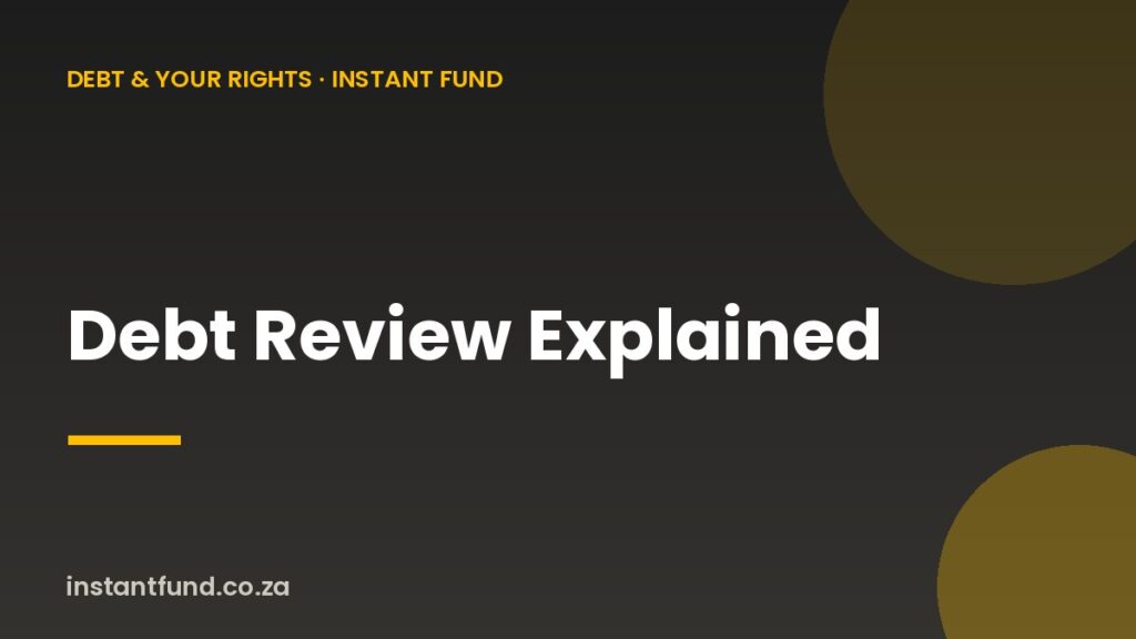 Debt Review Explained