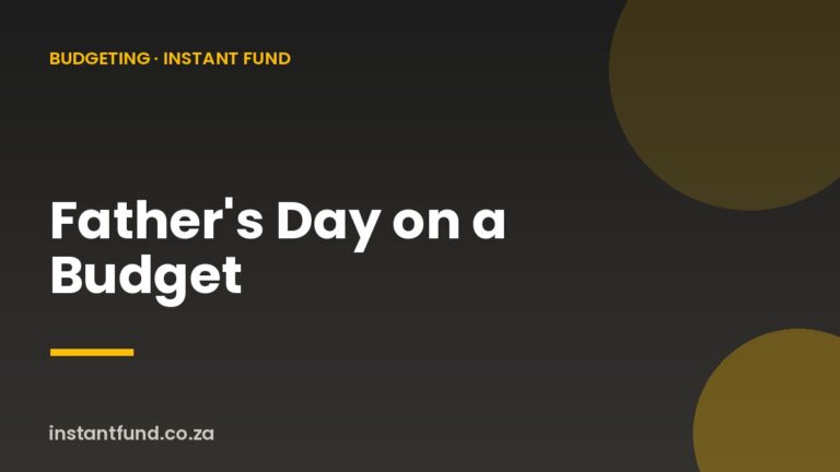 Father's Day on a Budget