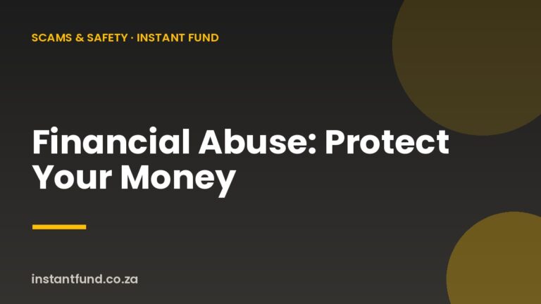 Financial Abuse: How to Recognise It and Protect Your Money