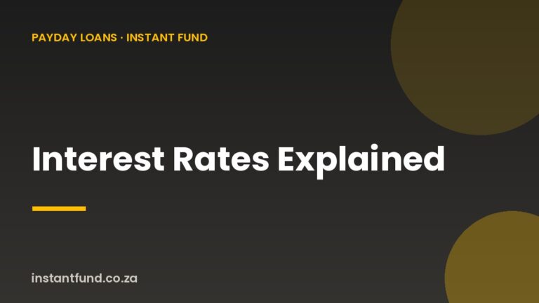 Interest Rates Explained