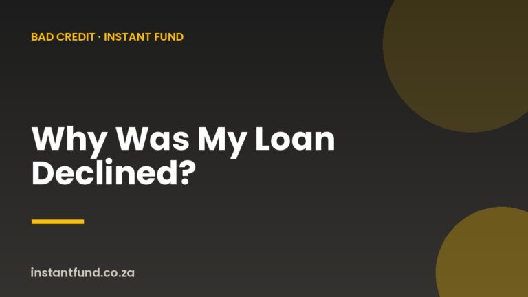 Why Was My Loan Application Declined? What to Do Next