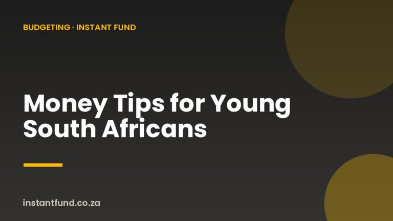 Money Tips for Young South Africans