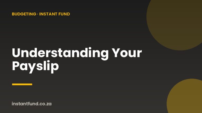 Understanding Your Payslip and Deductions in South Africa
