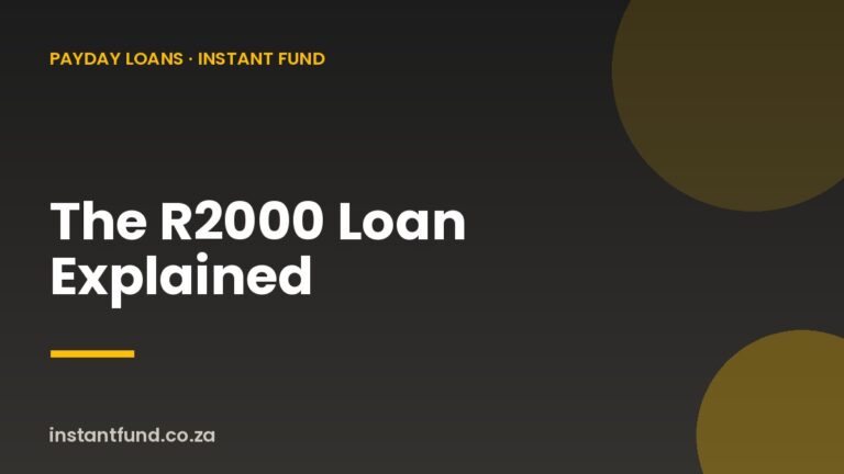 The R2000 Loan Explained