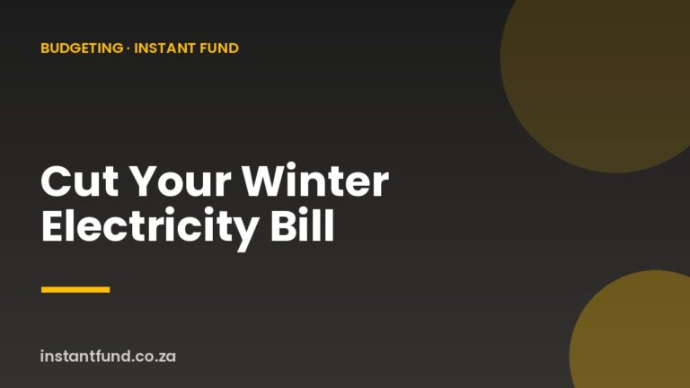 Cut Your Winter Electricity Bill