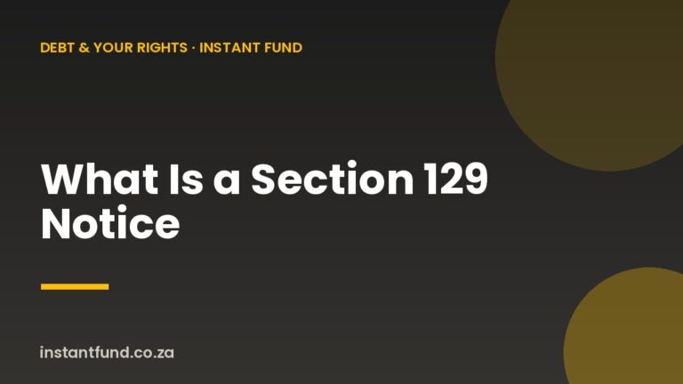 What Is a Section 129 Notice
