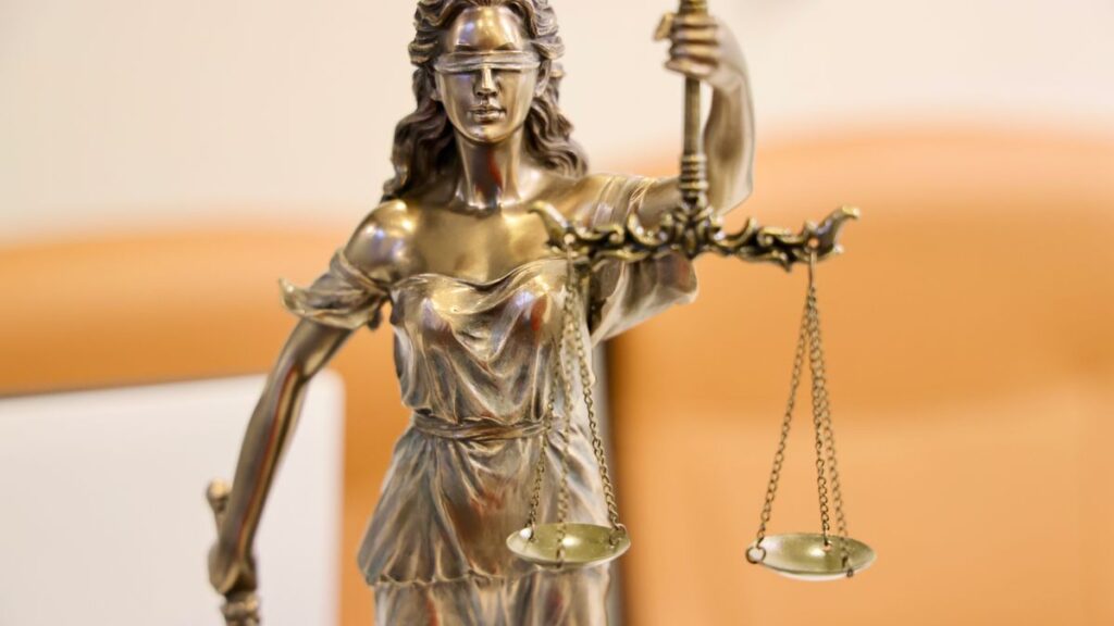 Gavel on a desk representing a court judgment