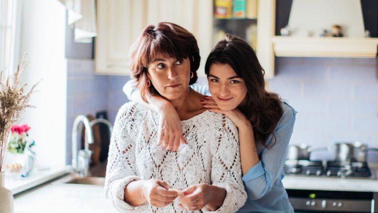 Mother with her child