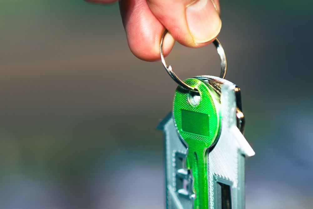 House keys and a small model home, the home and assets that sequestration can put at risk