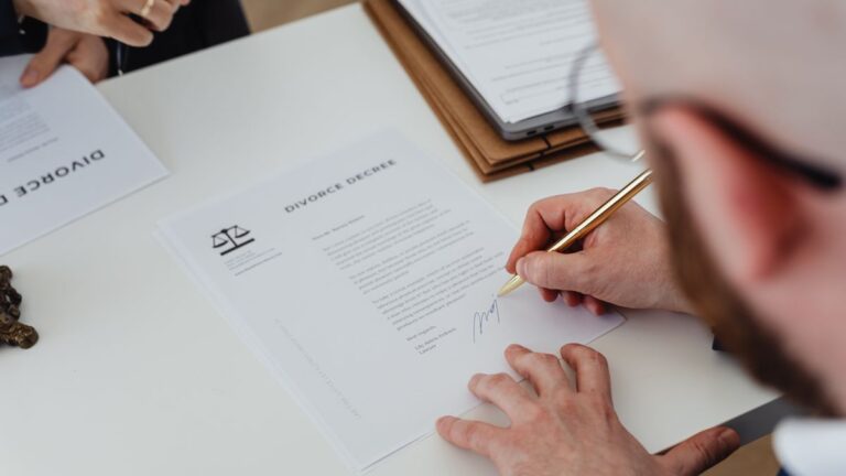 Tax paperwork on a desk